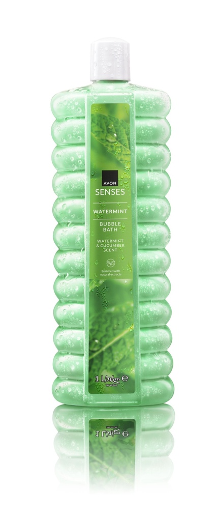 SENSES WATERMINT BUBBLE BATH 1000ML  (BVI CHANGE)