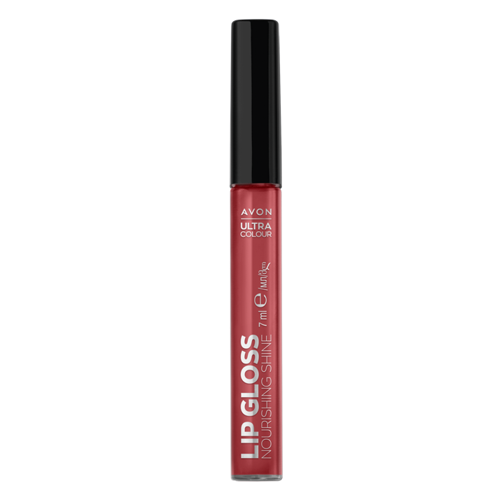 AVON ULTRA COLOUR LIP GLOSS NOURISHING SHINE GLEAMING GUAVA