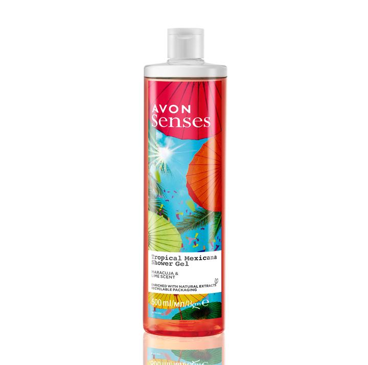 Avon Senses Tropical Mexicana Shower Gel 500ml