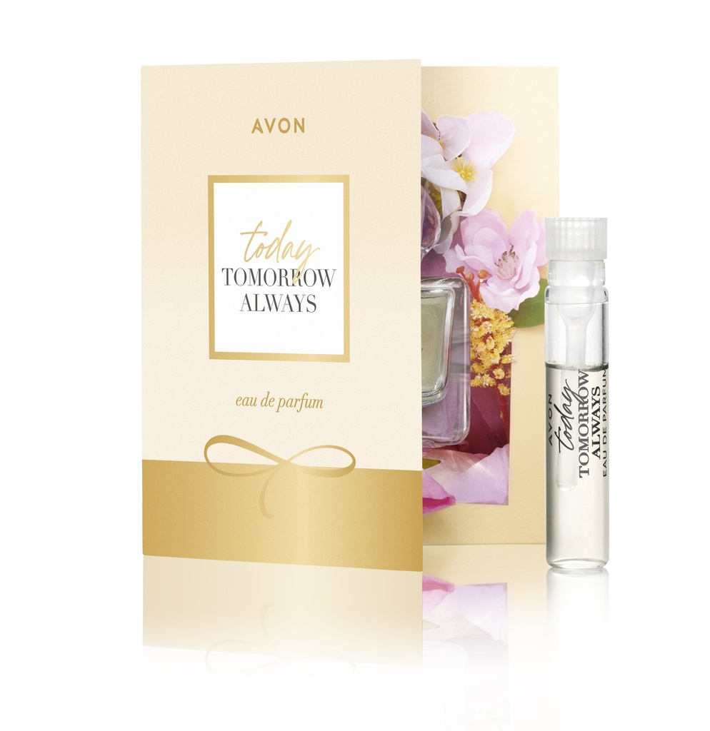 Avon TTA Today Eu De Parfum Dipstick on Card