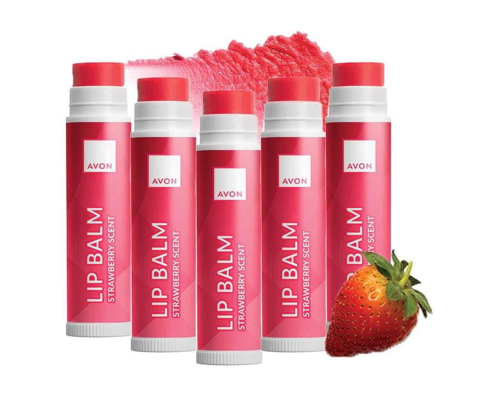 pack offer AVON LIP BALM-STRAWBERRY   C03 2026