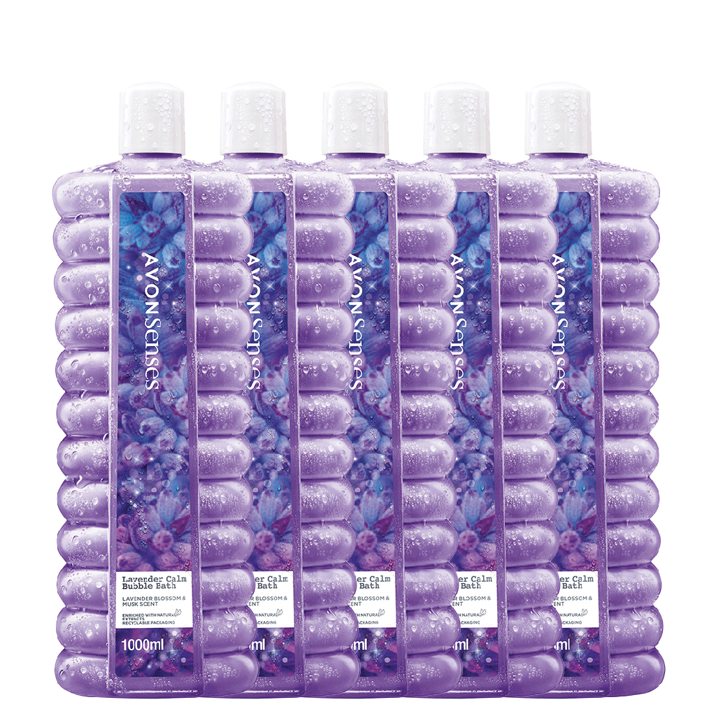 pack offer Lavender Calm BUBBLE BATH 1000ML C05 2025