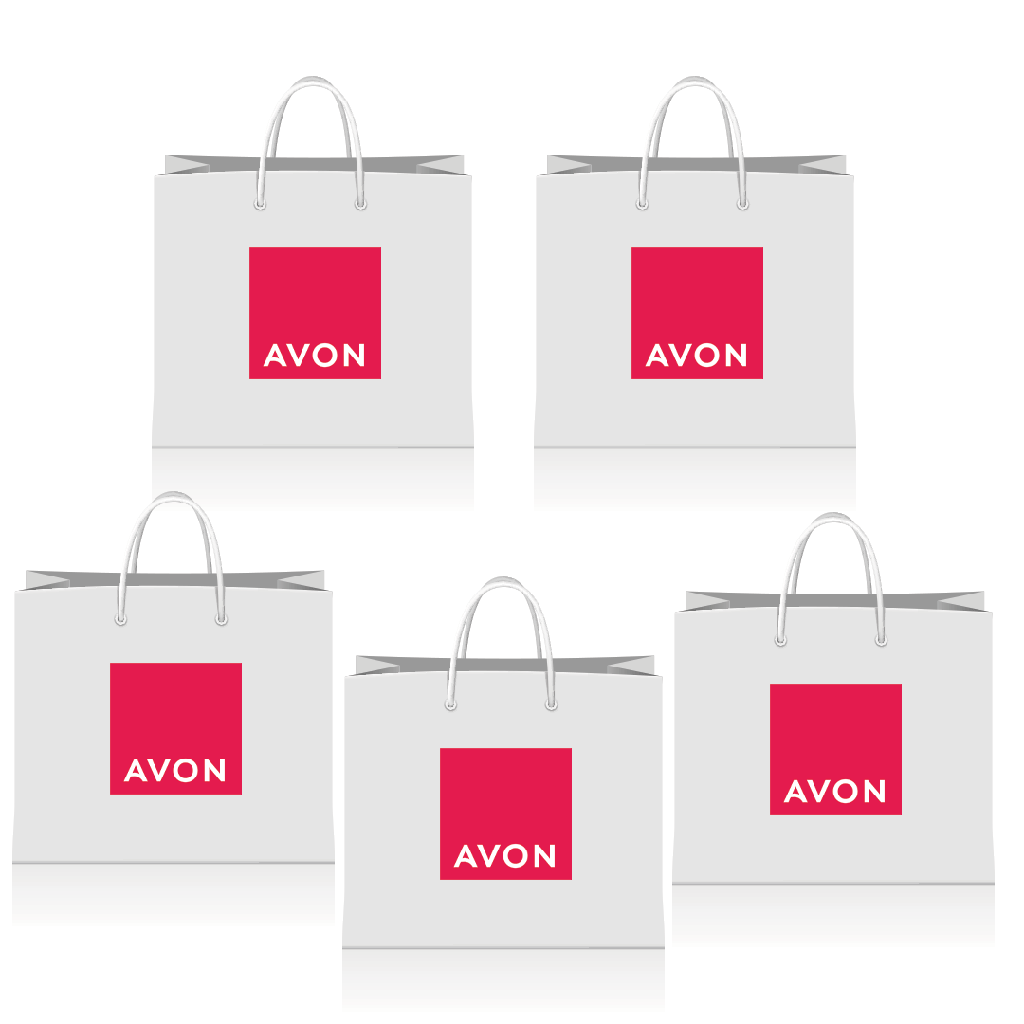 PACK OFFER  Avon paper bags Medium  C05 2025