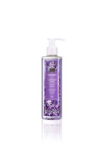 [1566204] AVON SENSES LAVENDER CALM LIQUID SOAP 250ML  (BVI CHANGE)