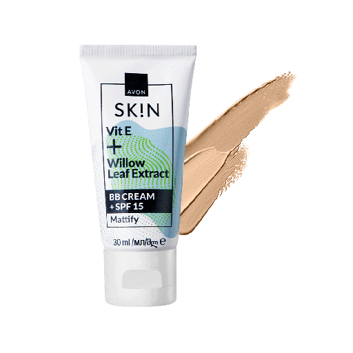 [1574597] AVON SK!N MATTE BB CREAM 30ML EMEA-LIGHT
