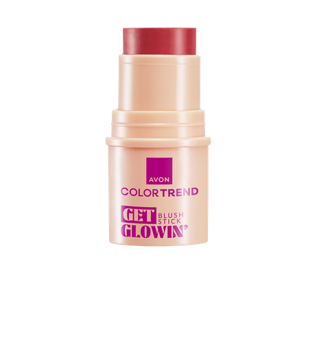 [1579634] AVON COLOR TREND GET GLOWIN BLUSH STICK CHERRY DROP