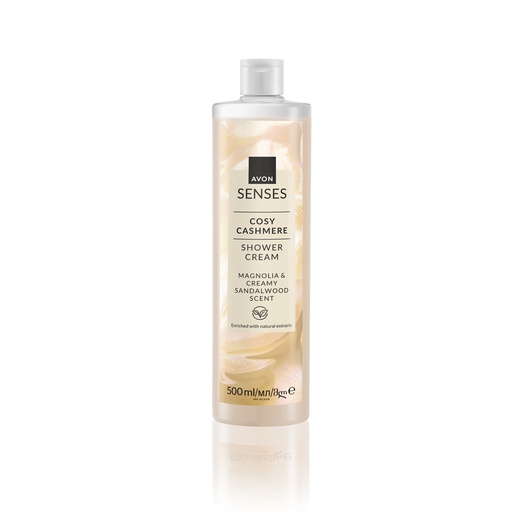 [1552105] AVON SENSES CASHMERE TOUCH SHOWER CREAM 500ML