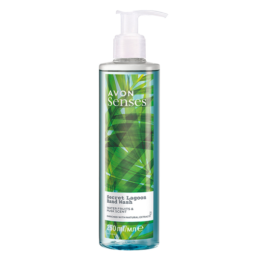[1458824] AVON SENSES SECRET LAGOON LIQUID SOAP 250ML
