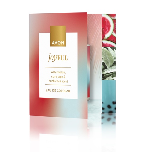 [1543123] Avon Fragrance Mists Fruity Vacation Single Dipstick On Card (Joyful)