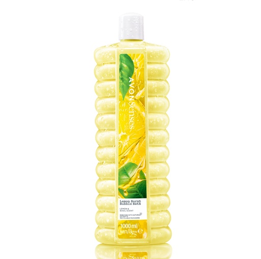 [1530675] Avon Senses Lemon Burst Bubble Bath 1000ml