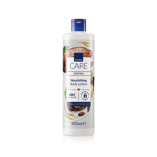 [2332] AVON CARE ESSENTIALS COCOA BUTTER BODY LOTION 400ML (EMEA COWSHED)