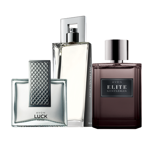 [552] PACK OFFER Luck Him & Elite Gentleman &ATTRACTION EDT FOR HIM C06 2026