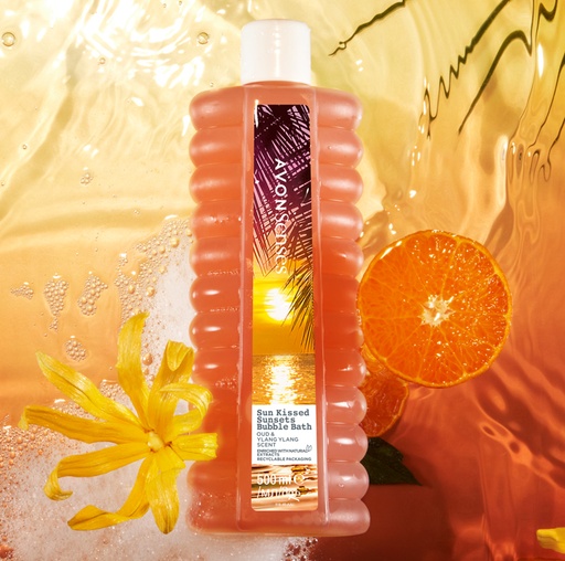 [1542714] SENSES SUNKISSED GLOW BUBBLE BATH 500ML