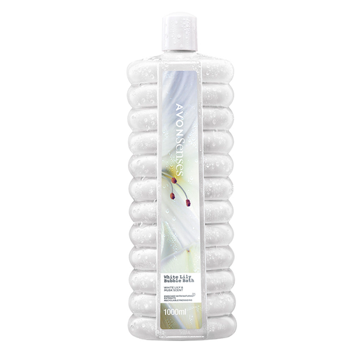 [1460961] SENSES WHITE LILY BUBBLE BATH 1000ML  