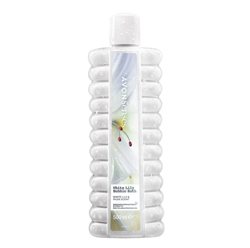 [1460960] SENSES WHITE LILY BUBBLE BATH 500ML
