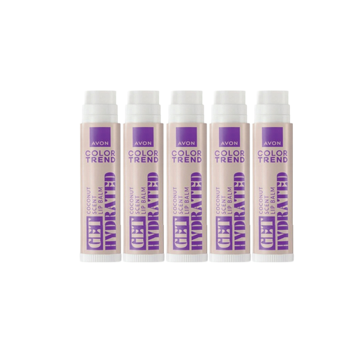 [1612] pack offer AVON COLOR TREND LIP BALM COCONUT C08 2026