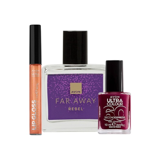 [2156] pack offer AWAY REBEL for Her EDP 30ml C08 2025