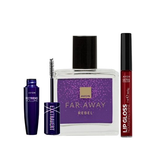 [2153] pack offer AWAY REBEL for Her EDP 30ml C08 2025