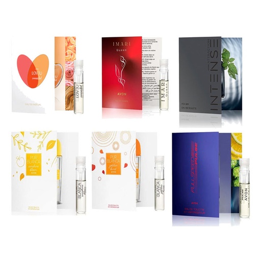 [1466] pack offer samples MIX FRAGRANCES