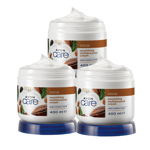 [262] PACK OFFER AVON CARE COCOA BUTTER MLP 400ML C09 2025