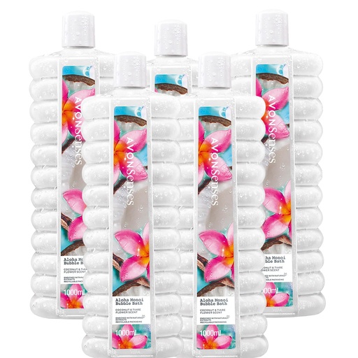 [1048] PACK OFFER SENSES ALOHA MONOI BUBBLE BATH C08 2025