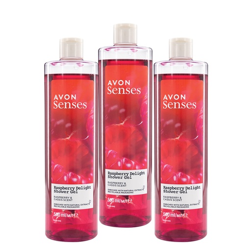 [3336] Pack Offer RASPBERRY DELIGHT SHOWER GEL 500ML   C09 2025