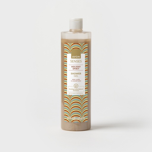 [1549697] SENSES Christmas Spirit Caramel, Almond & Vanilla Shower Gel 250ml
