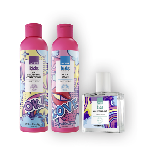 [4137] Pack Offer AVON KIDS FRUITY SCENT C09 2025